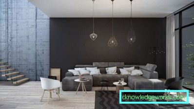 105 Čierna obývacia izba - 115 fotografií toho najlepšieho