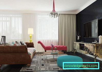 105 Čierna obývacia izba - 115 fotografií toho najlepšieho