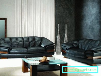 105 Čierna obývacia izba - 115 fotografií toho najlepšieho