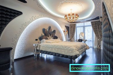 Spálňa v štýle High Tech - 86 fotografií jasných nápadov štýlového interiéru