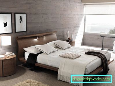 Spálňa v štýle High Tech - 86 fotografií jasných nápadov štýlového interiéru