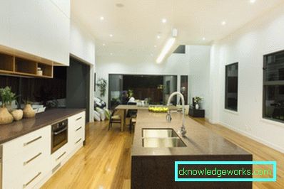 Kuchyňa v modernom štýle - 67 fotografií z najlepších nápadov moderného interiéru
