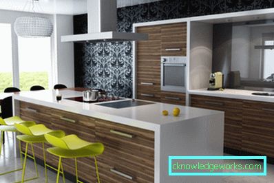 Kuchyňa v modernom štýle - 67 fotografií z najlepších nápadov moderného interiéru