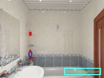 Kúpeľňový dizajn s malou kúpeľňou v kombinácii s WC v Chruščove