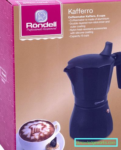 Rondell gejzír kávovar Rondell gejzír kávovar