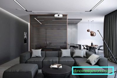 27-obývacia izba 20 m2. m - 95 fotografií