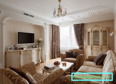 27-obývacia izba 20 m2. m - 95 fotografií