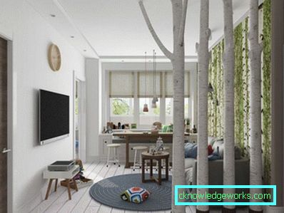 27-obývacia izba 20 m2. m - 95 fotografií