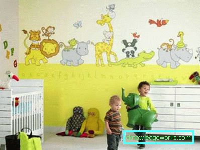 Tapeta v detskej izbe