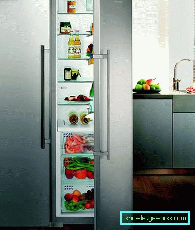 Rozmery chladničky Side by Side