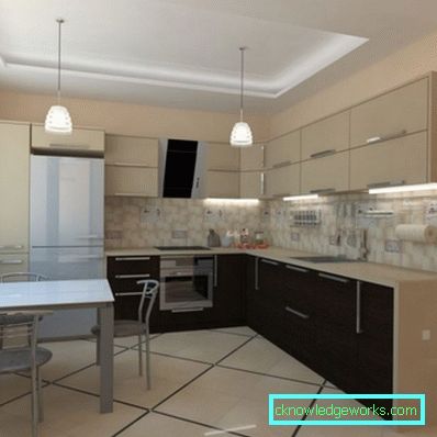 339 - Moderný dizajn kuchyne