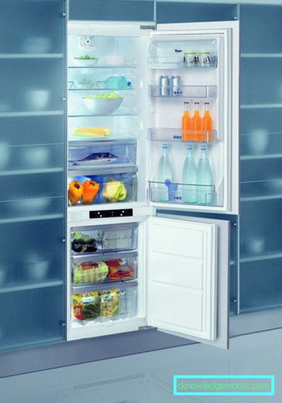 Inštalácia vstavanej chladničky
